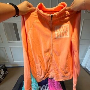 Victoria’s Secret pull over salmon/ orange